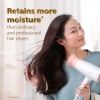 Philips Foldable Hair Dryer 1600 Watts| Powerful Salon-like Blow Drying with Less Heat | 3 Heat Settings with Cool Shot (Hot/Cool/Warm) | ThermoProtect Airflower Attachment- Pink | BHD308/30 - White Philips Foldable Hair Dryer 1600 Watts| Powerful Salon-like Blow Drying with Less Heat | 3 Heat Settings with Cool Shot (Hot/Cool/Warm) | ThermoProtect Airflower Attachment- Pink | BHD308/30 - White