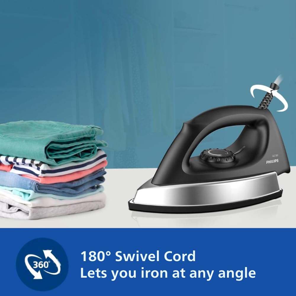 Philips GC181 Heavy Weight 1000-Watt Dry Iron Philips GC181 Heavy Weight 1000-Watt Dry Iron