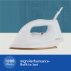 Philips HI114 1000 watts Plastic Dry Iron Philips HI114 1000 watts Plastic Dry Iron