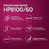 Philips hp8100/60 hair dryer 1000w blue