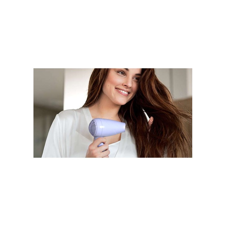 Philips HP8643/56 1000 Watts Hair Dryer and Straightener Combo, Miss Fresher's Styling Kit, Purple