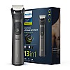 Philips India's No.1 Men's Trimmer | Patented Twin Trim Blades I Precision Trimming | 13-in-1 Modern Man Kit - Face, Body & Private Parts I 3 Year Warranty I 120 min runtime I 5 min Quick Charge MG7920/65