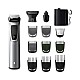 Philips India's No.1 Men's Trimmer | Patented Twin Trim Blades I Precision Trimming | 13-in-1 Modern Man Kit - Face, Body & Private Parts I 3 Year Warranty I 120 min runtime I 5 min Quick Charge MG7920/65