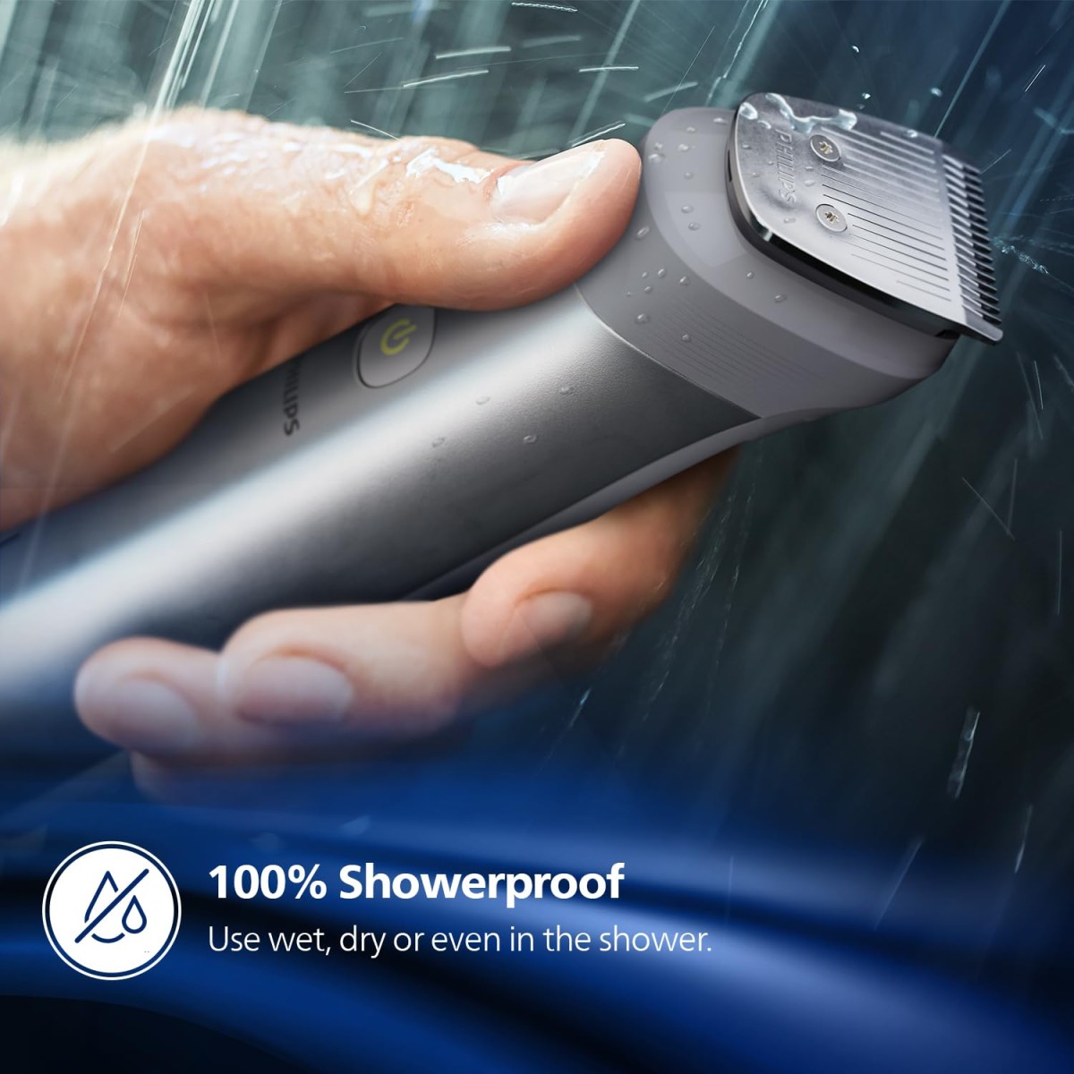 Philips India's No.1 Men's Trimmer | Skin Safe Grooming I 13-in-1 Essential Body Kit - Body, Face & Private Parts I 3 Year Warranty I 120 min runtime I 5 min Quick Charge MG5930/65