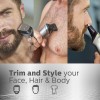 Philips Multi Grooming Kit MG7715/65, 13-in-1 (New Model), Face, Head and Body - All-in-one Trimmer