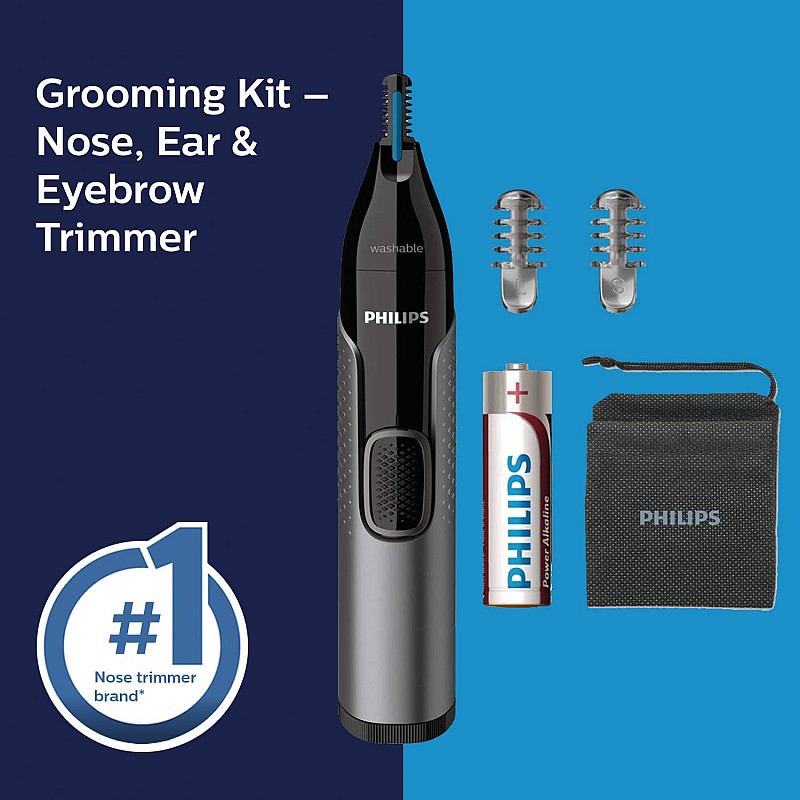 Philips Nose Trimmer Nt3650/16 Cordless 