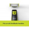 Philips Oneblade Replaceable Blade Pack of 2 Replaceable Blades, Qp220/51 (Lime)