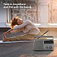 Philips Radio RL384/94 with MW/FM/SW, 500mW +1 dB RMS Sound Output, 3xR20 (4.5V DC) Battery, 4.5V External DC Socket, Without Battery/Adaptor (Grey)