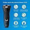 Philips S1121/45 Cordless Electric Shaver 1000, 3D Pivot & Flex Heads, 27 Comfort Cut Blades