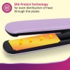 Philips Straightener with SilkProtect Technology. Straighten & Curl, Suitable for All Hair Types (Lavender)-BHS393/40