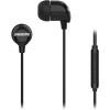 Philips TAE2146BK in-Ear Wired Headphones with USB-C Plug, 10mm Drivers for Deep Dynamic Bass and Clear Sound, in-Line Mic with Call Button, 3 Interchangeable Ear Caps, 1.2m Durable Cable (Black)