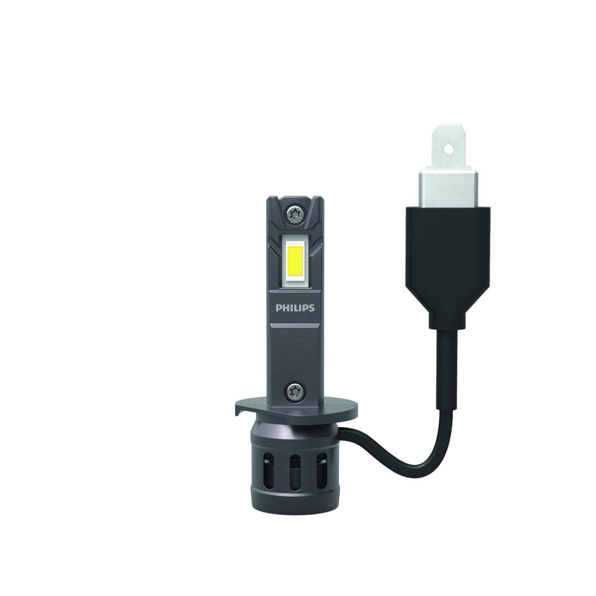 Philips Ultinon Access LED car headlight bulb (H8/H9/H16-Fog), ultra-compact direct-fit, 80%, 6000K, set of 2