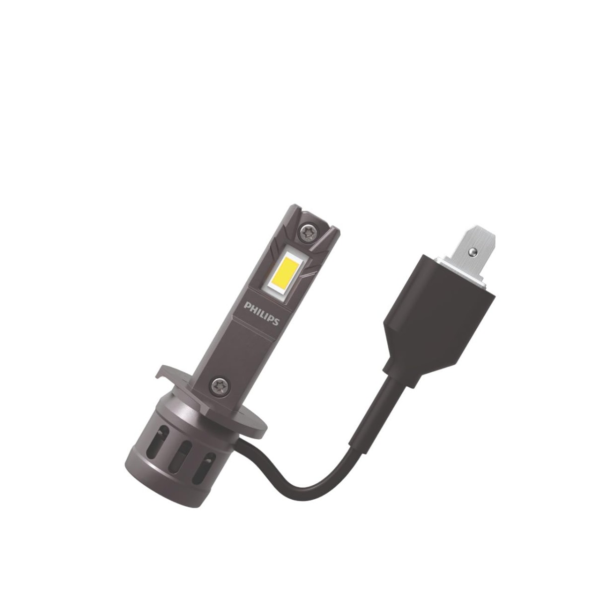 Philips Ultinon Access LED car headlight bulb (H8/H9/H16-Fog), ultra-compact direct-fit, 80%, 6000K, set of 2