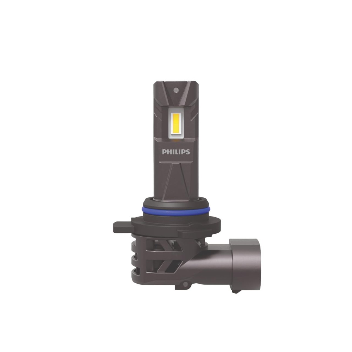 Philips WeatherVision LED car headlight bulb (H4/H19), ultra-compact direct-fit, Halogen color match, easy install, LED performance, 3500K, set of 2