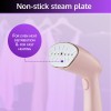 Pigeon by Stovekraft Handheld Garment Steamer |1200 Watt (PINK) |Continous Steam 20gms/min. |Stainless Steel 'No Burns' Glide Plate |Detachable Lint Brush |Vertical and Horizontal Steaming |200ml Tank