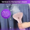 Pigeon by Stovekraft Handheld Garment Steamer |1200 Watt (PINK) |Continous Steam 20gms/min. |Stainless Steel 'No Burns' Glide Plate |Detachable Lint Brush |Vertical and Horizontal Steaming |200ml Tank