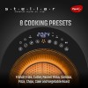 Pigeon by Stovekraft STELLAR Air Fryer Large 5.5L | 1500W BLADELESS Airfryer | Unique See Through Top View Glass | 360 AirWhirl Technology | Digital Touchscreen | 8 PRESETS Menu | Shake Feature