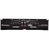 Pioneer Car Amplifier GM-E7004,Number of channels 4/3/2 Max (4 ohms)125Wx4/500Wx2(BRIDGE),Rated Power(2 ohms <=1% THD+N)95Wx4, Rated Power(4 ohms <=1% THD+N)70Wx4,Rated Power(Bridged 4 ohms)190Wx2