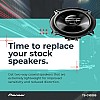 Pioneer Car Speaker Ts-G1620S-2, 16 Cm Speakers with Coaxial 2 Way Max Wattage 300W Nominal Wattage 40W - Black