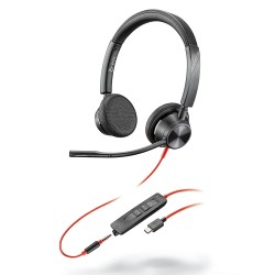 Poly by Plantronics - Blackwire 3325 Wired Stereo 