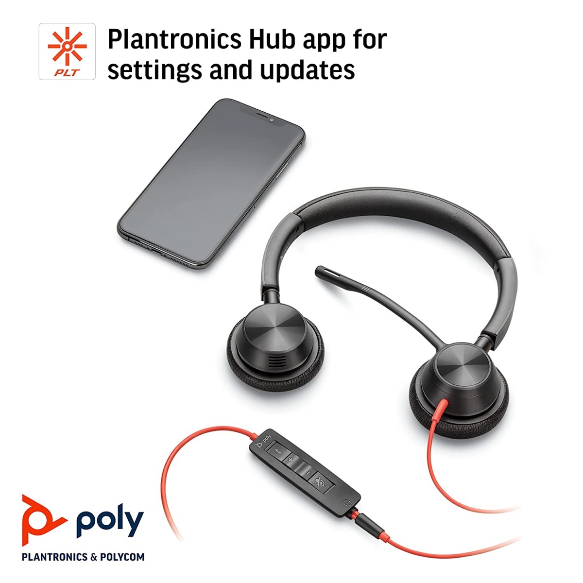 Poly by Plantronics - Blackwire 3325 Wired Stereo
