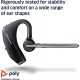 Plantronics Voyager 5200 Bluetooth Truly Wireless in Ear Earbuds with Mic Compatible to Connect to Cell Phones Noise Canceling (Charger Not Included)