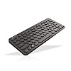 Portronics bubble multimedia 2.4ghz & bluetooth, wireless laptop keyboard black