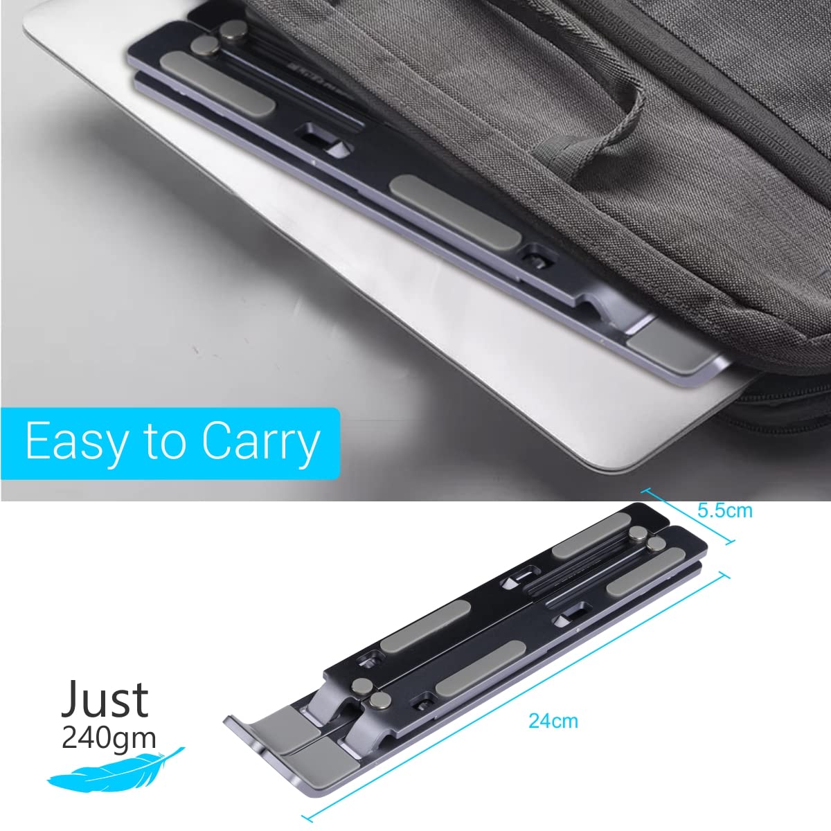 Portronics por-421 my buddy k laptop stand