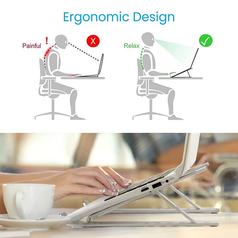 Portronics por-421 my buddy k laptop stand