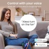 Portronics Splug 10 Wifi 10A Smart Plug Suitable for TVs, Fan, Light, Music System Compatible with Alexa and Google Assistant(White) Portronics Splug 10 Wifi 10A Smart Plug Suitable for TVs, Fan, Light, Music System Compatible with Alexa and Google Assistant(White)