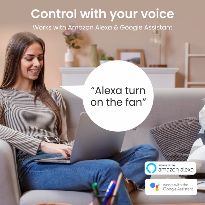 Portronics Splug 10 Wifi 10A Smart Plug Suitable for TVs, Fan, Light, Music System Compatible with Alexa and Google Assistant(White) Portronics Splug 10 Wifi 10A Smart Plug Suitable for TVs, Fan, Light, Music System Compatible with Alexa and Google Assistant(White)