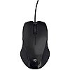 Portronics Toad 101 Wired Optical Mouse with 1200 DPI, Plug & Play, Hi-Optical Tracking, 1.25M Cable Length, 30 Million Click Life(Black)