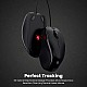 Portronics Toad 101 Wired Optical Mouse with 1200 DPI, Plug & Play, Hi-Optical Tracking, 1.25M Cable Length, 30 Million Click Life(Black)