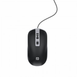 Portronics Toad 21 Wired Optical Mouse for Laptop/PC with Adjustable DPI, 1.5 M Length Black
