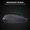 Portronics Toad 23 Wireless Optical Mouse with 2.4GHz, USB Nano Dongle Black