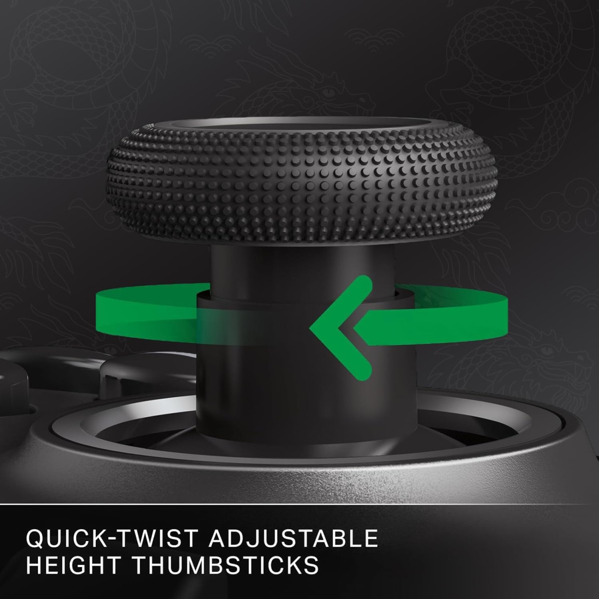 PowerA Battle Dragon™ Wireless Controller for PC and Cloud Gaming: Magnetic Hall Effect, Asymmetric Rumble Motors, 20h Playtime (Not for iOS)