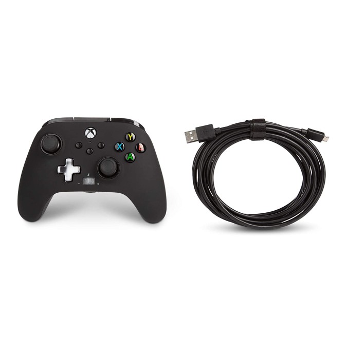 PowerA Enhanced Wired Gaming Controller for Xbox Series X/S and Xbox One, Black (Officially Licensed) PowerA Enhanced Wired Gaming Controller for Xbox Series X/S and Xbox One, Black (Officially Licensed)