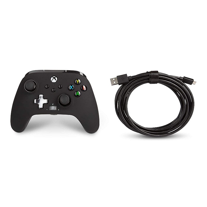 PowerA Enhanced Wired Gaming Controller for Xbox Series X/S and Xbox One, Black (Officially Licensed)