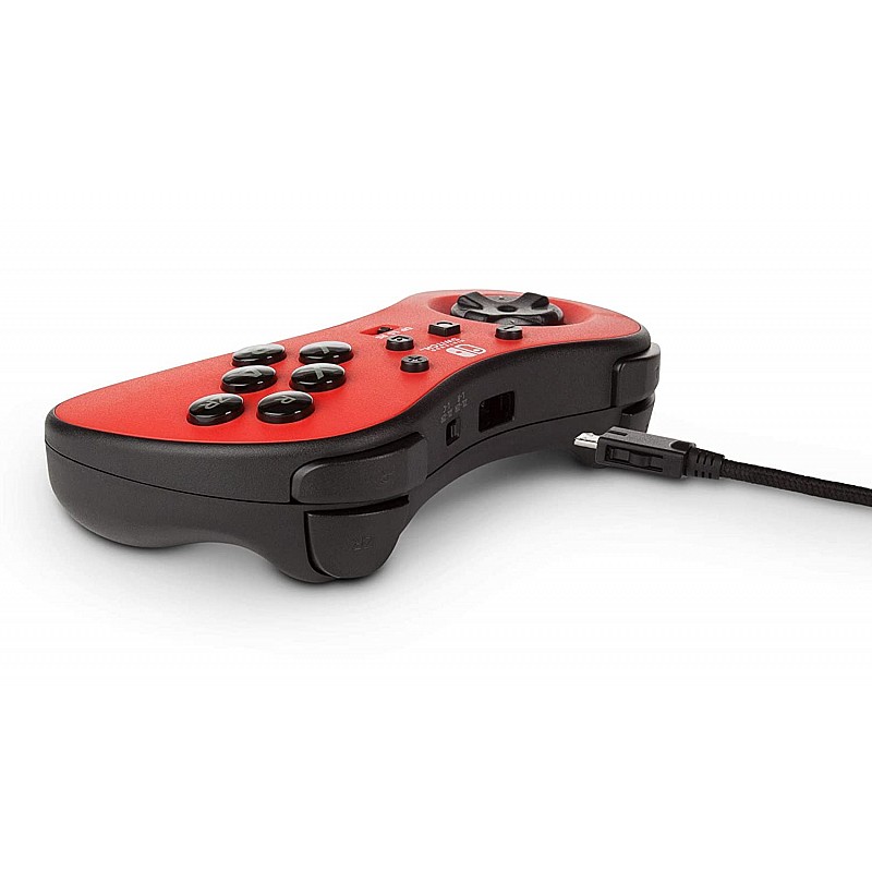 PowerA FUSION Wired FightPad Gaming Controller for Nintendo Switch, Red (Officially Licensed)-