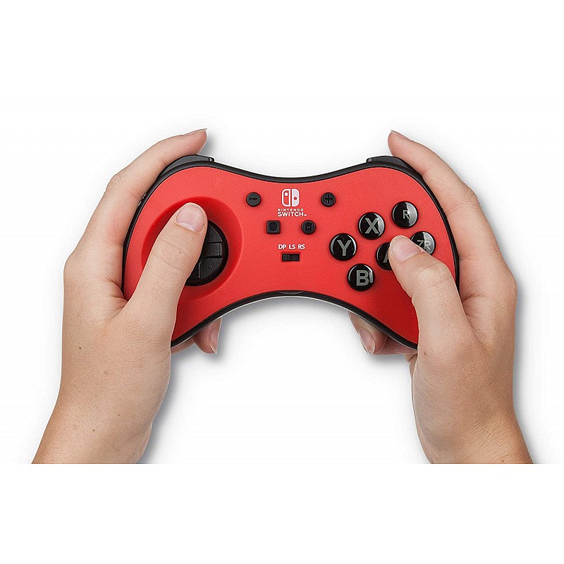 PowerA FUSION Wired FightPad Gaming Controller for Nintendo Switch, Red (Officially Licensed)-