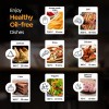 Prestige Nutrifry Electric Digital Air Fryer| 80% less Oil Consumption|4.5L Capacity |1200 Watts Power|Fry,Grill,Roast,Bake,Reheat|Digital Display with 8 Preset Menu|Easy to Clean Frying Basket|Black