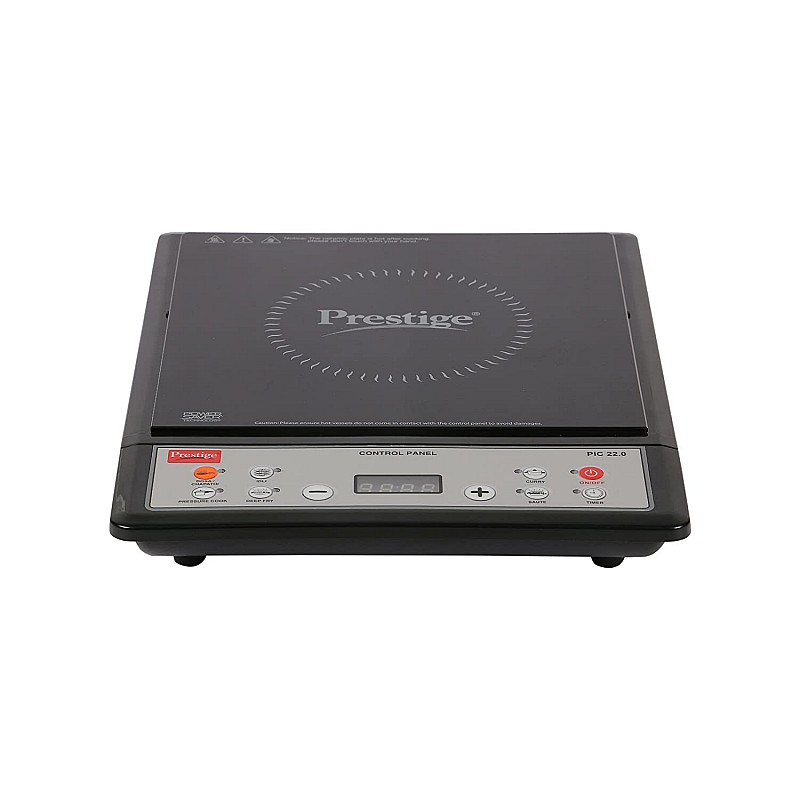 Prestige Polypropylene Cooktop Induction Pic 22.0, Black