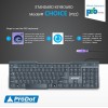ProDot Choice PS2 Wired Keyboard With Plug & Play Technology, 104 Keys, 10M Life, 1.2m Cable, Rupee Key, Spill Resistant Design, Compatible With Windows, iOS, Linux, 1 Year Warranty