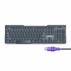 ProDot Choice PS2 Wired Keyboard With Plug & Play Technology, 104 Keys, 10M Life, 1.2m Cable, Rupee Key, Spill Resistant Design, Compatible With Windows, iOS, Linux, 1 Year Warranty