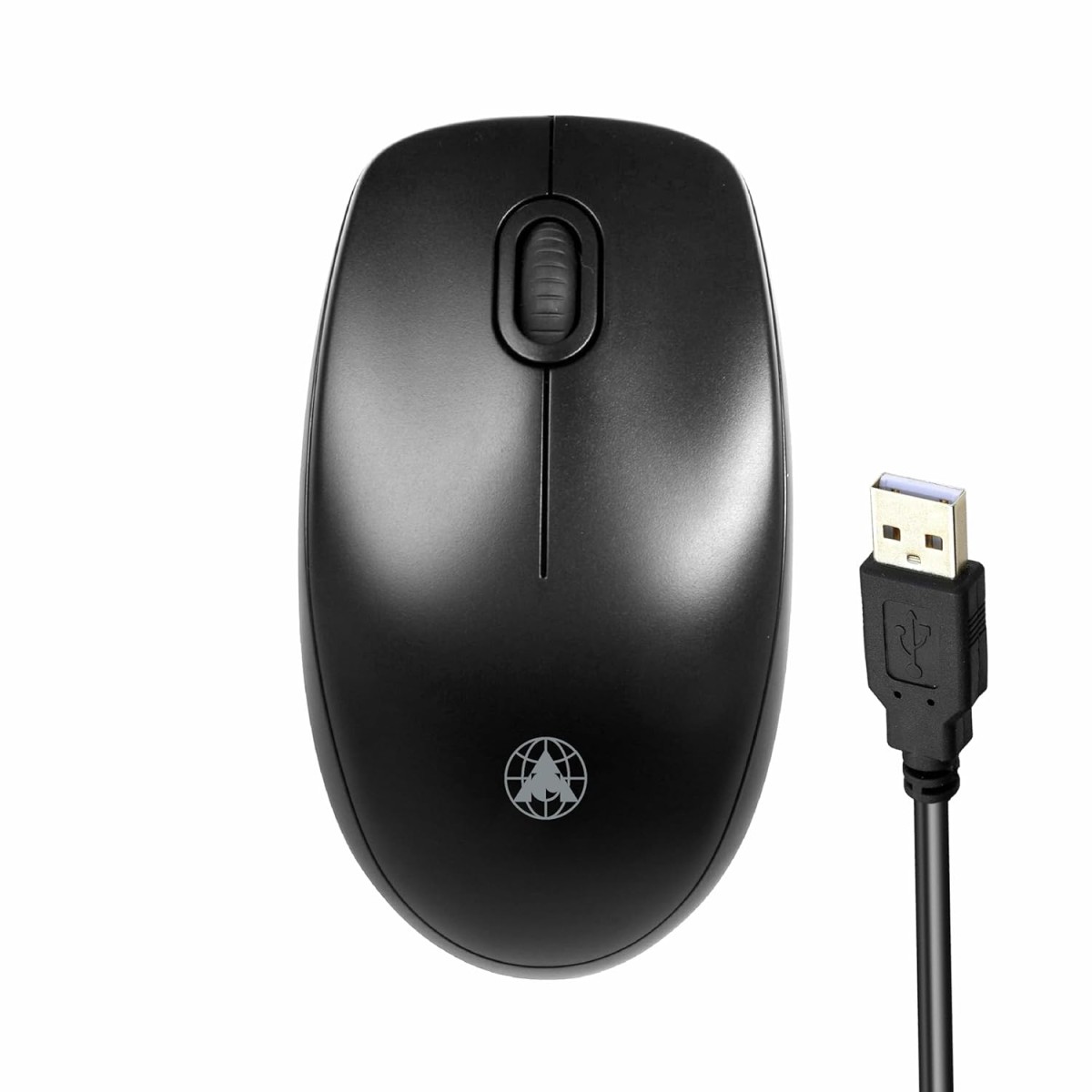 ProDot High-Performance Wired Mouse - Ergonomic Design, Precise Tracking, Universal Compatibility - Ideal for PC, Mac, Gaming, and Office Use (185 (Pack of 2), Wired)