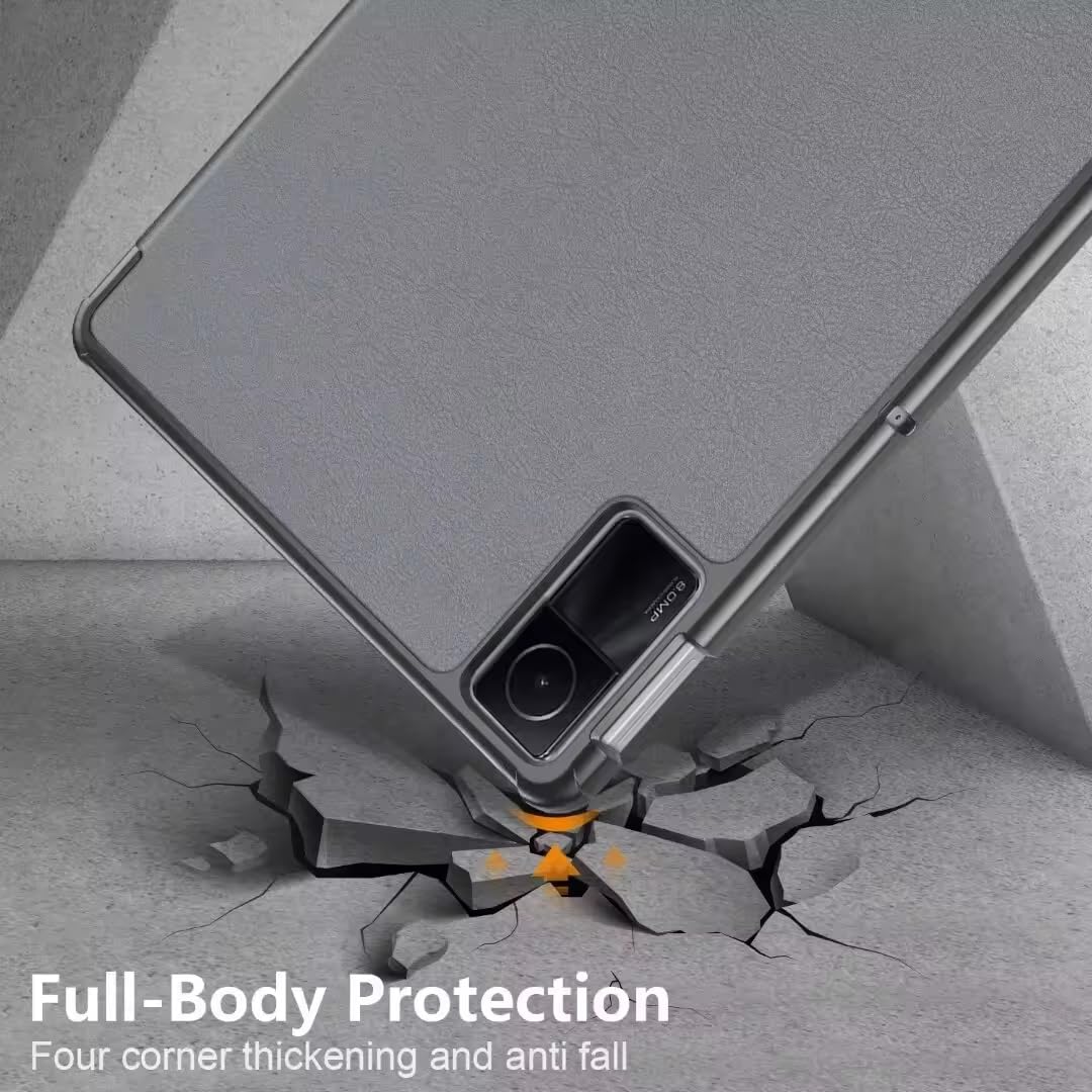 ProElite Case Cover for Redmi Pad SE 11 inch Cover, Slim Trifold Flip case Cover for Redmi Pad SE 11 inch Tablet [Auto Sleep Wake Feature], Black