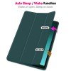 ProElite Cover for Galaxy Tab S9 FE Plus/S9 Plus/S10+ 12.4" Cover, Soft Flexible Flip Case Cover with S Pen Holder for Samsung Galaxy Tab S9 FE+/S9 Plus/S10+ 12.4 inch, [Recoil Series]- Dark Green