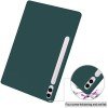 ProElite Cover for Galaxy Tab S9 FE Plus/S9 Plus/S10+ 12.4" Cover, Soft Flexible Flip Case Cover with S Pen Holder for Samsung Galaxy Tab S9 FE+/S9 Plus/S10+ 12.4 inch, [Recoil Series]- Dark Green