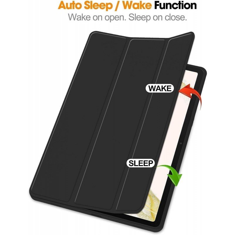 ProElite Cover for Galaxy Tab S9 FE Plus/S9 Plus/S10+ 12.4" Cover, Soft Flexible Flip Case Cover with S Pen Holder for Samsung Galaxy Tab S9 FE+/S9 Plus/S10+ 12.4 inch, [Recoil Series]- Dark Green