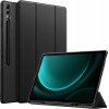ProElite Cover for Galaxy Tab S9 FE Plus/S9 Plus/S10+ 12.4" Cover, Soft Flexible Flip Case Cover with S Pen Holder for Samsung Galaxy Tab S9 FE+/S9 Plus/S10+ 12.4 inch, [Recoil Series]- Dark Green